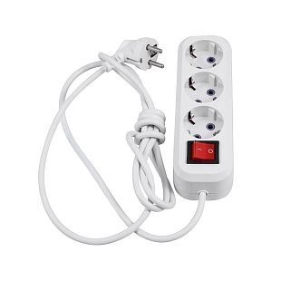 Удлинитель "Эксперт" 4 гнезда 5 метров 13А/3,0кВт с 2 USB 2,1А ПВС 3х1 EKF PROxima