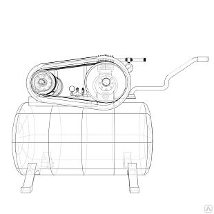 Компрессор поршневой масляный QUATTRO ELEMENTI BW 500-60